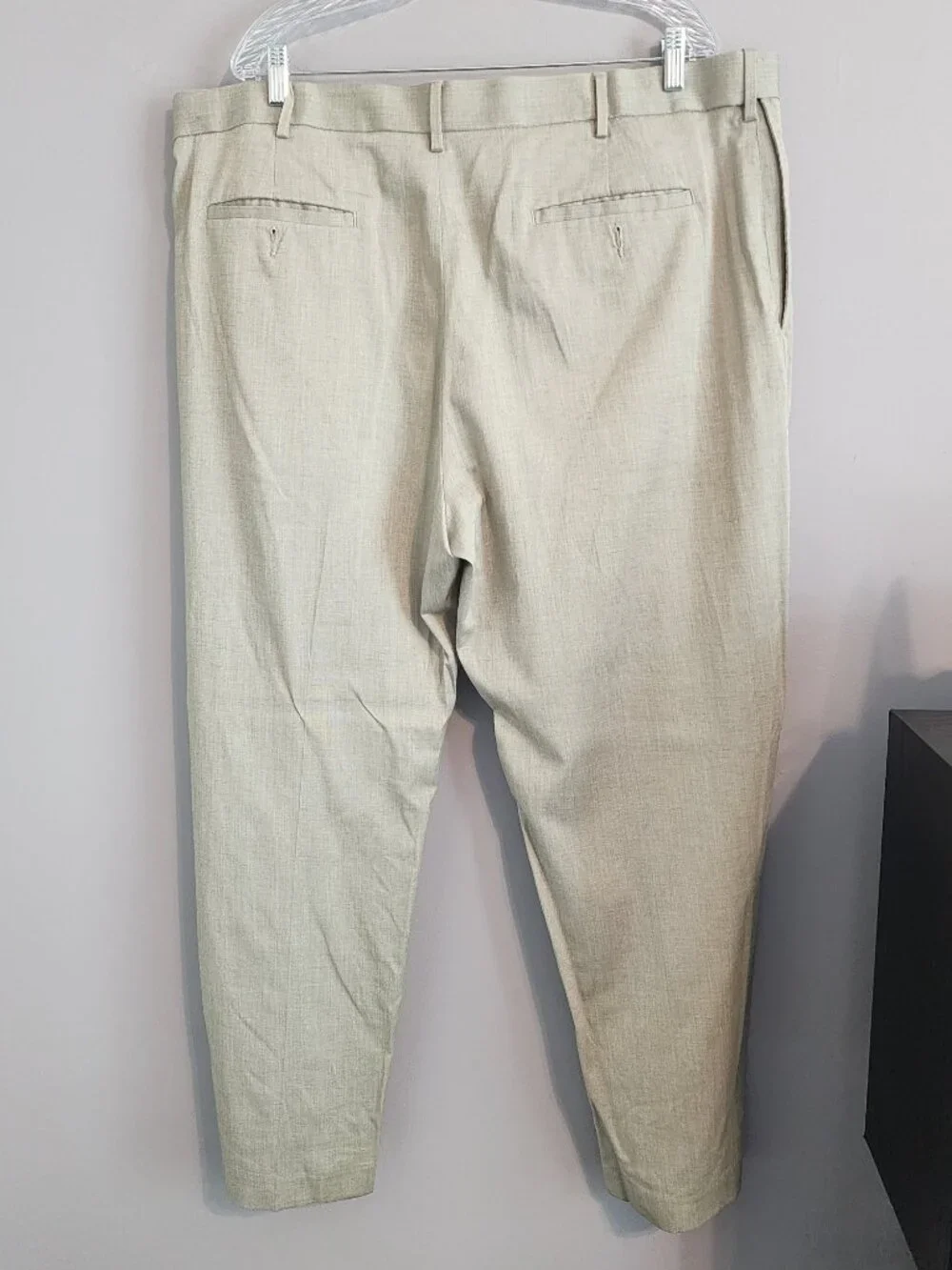 2/$15 Savane Men's Beige Dress Pants - Size 42x30